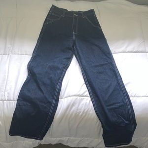 Brandy Melville Talia dark wash jeans!